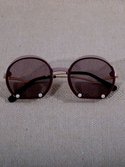 DukieKooky - Kids Unisex Round Sunglasses with Polarized Lens