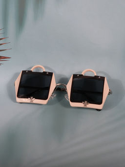 DukieKooky - Unisex Kids Square Sunglasses with Polarised and Uv Protected Lens