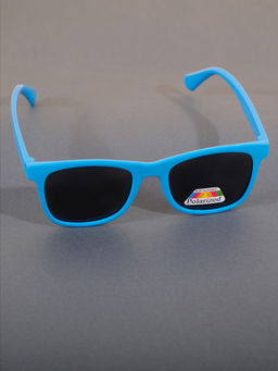 DukieKooky - Unisex Kids Stylish and Sturdy Blue Wayfarer Sunglasses