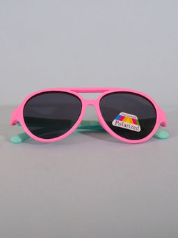 DukieKooky - Unisex Kids Stylish and Sturdy Pink Aviator Sunglasses