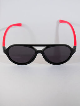 DukieKooky - Unisex Kids Stylish and Sturdy Black Aviator Sunglasses