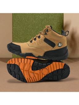 WOODLAND - Khaki Lightweight Breathable Comfortable Casual Sneakers For Men