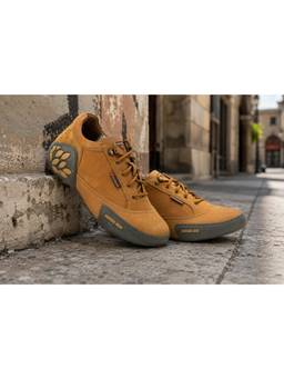 WOODLAND - Khaki Lightweight Breathable Comfortable Casual Sneakers For Men