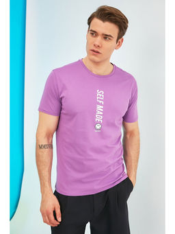 Trendyol - Man Purple T-Shirt