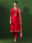 Red color option, Sold out, Currently selected