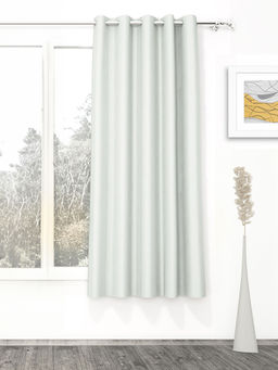 Story@Home - Blackout 300 GSM Polyester 1 PC Curtain (Grey)