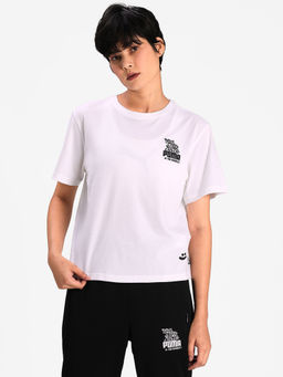 Puma - X Mr Doodle Cropped Tee