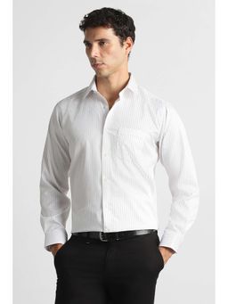 Van Heusen - White Stripes Regular Fit Shirt