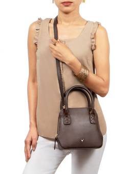 Hidesign - Mandy 02 Womens Solid Crossbody - Brown (L)