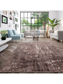 OBSESSIONS - Super Soft Anti-Static Traditional Carpet, Brown