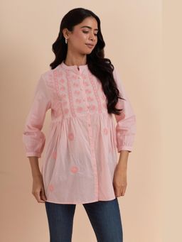 Mukul - Pink The Artisan Top