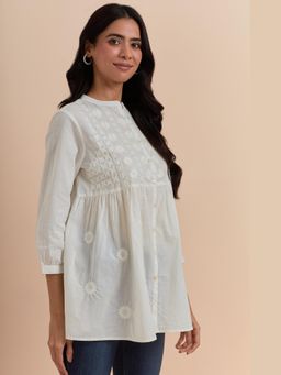 Mukul - White The Artisan Top