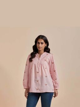 Mukul - Pink The Adorn Top