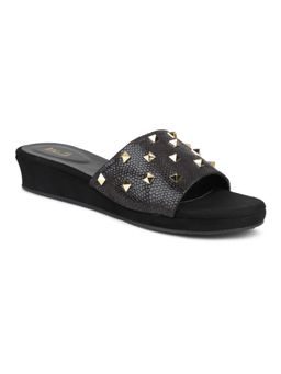 Inc.5 - Women Black Casual Sliders