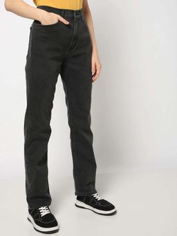 GAP - Grey Solid Regular Fit Jeans
