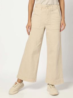 GAP - Beige Wide Jeans