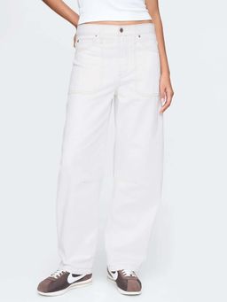 GAP - White Comfortable Fit Jeans