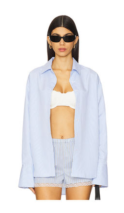 ALL THE WAYS - Misha Button Up Top