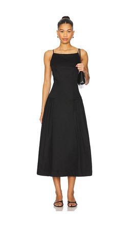 ASTR the Label - Drop Waist High Neck Dress