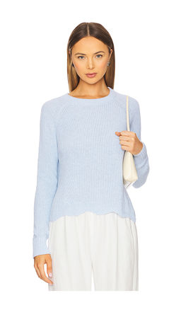 Autumn Cashmere - Scallop Shaker Sweatshirt