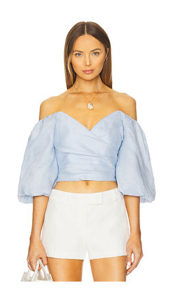 Bardot - Eva Linen Top