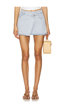BLANKNYC - Denim Wrap Skirt
