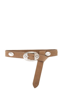 B-Low the Belt - Tucker Concho Nubuck Belt