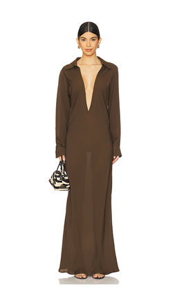 Courtney Zheng - Isla Deep V Gown