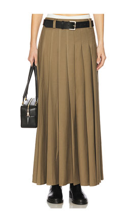 Courtney Zheng - Heidi Pleated Maxi Skirt