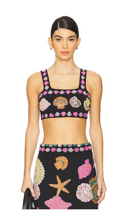 Oceanus - New York Hand Embellished Top