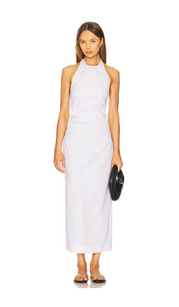 Enza Costa - Poplin Halter Dress