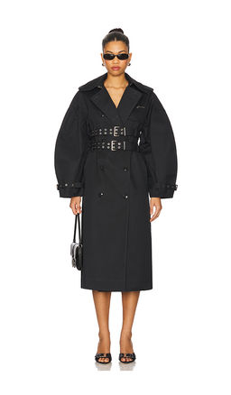 Ganni - Bonded Trench Coat