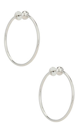 Jenny Bird - Icon Small Hoops in Silver