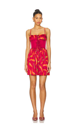 Leslie Amon - Slip Corset Mini Dress