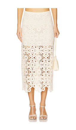 L'Academie - by Marianna Shay Midi Skirt
