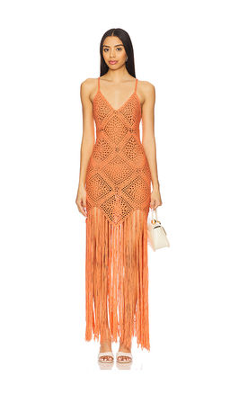 Line & Dot - Wandering Crochet Dress