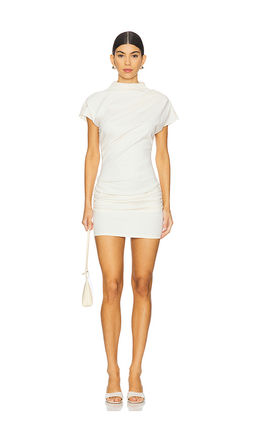 Line & Dot - Archer Draped Mini Dress