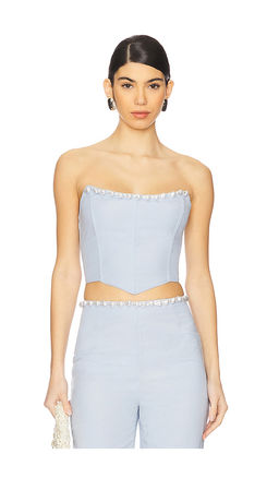La Porte - Birkin Pearl Corset Top