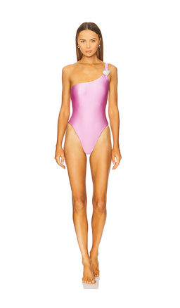 L SPACE - Luminescent One Piece Swimsuit