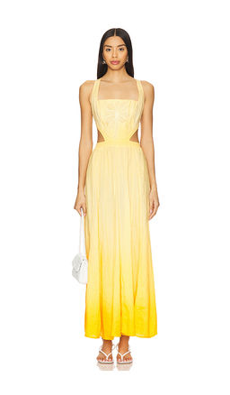 Maaji - Boho Sunrise Canary Dress