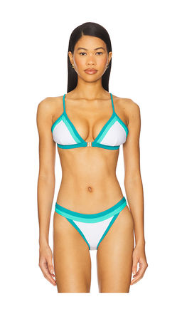 Milly - Amalfi Color Block Bikini Top
