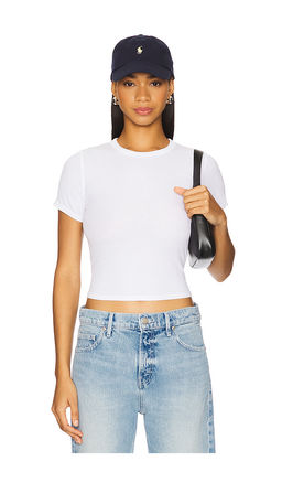 Michael Lauren - Rhea Short Sleeve Fitted Top