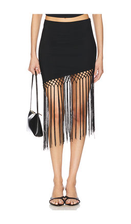 MORE TO COME - Sadie Fringe Skirt