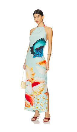 Muma World - Murex Mist Vega Silk Dress