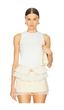 ROKH - Buttoned Sleevelss Top