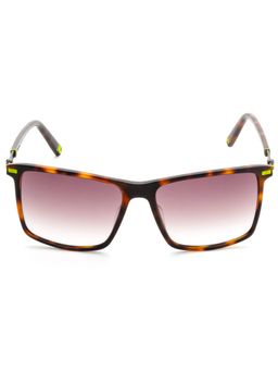 FILA - Full UV Protected Gradient Purple Lens Full Rim Square Sunglasses (57)