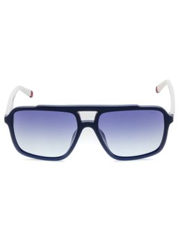 FILA - Full UV Protected Gradient Blue Lens Full Rim Square Sunglasses (57)