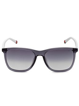 FILA - Full UV Protected Gradient Grey Lens Full Rim Square Sunglasses (56)