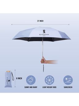 Giordano - Unisex Mini Umbrella - 3 Fold-Aqua Blue