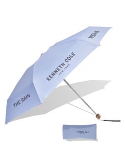Kenneth Cole - Unisex Mini Umbrella - 3 Fold-Aqua Blue